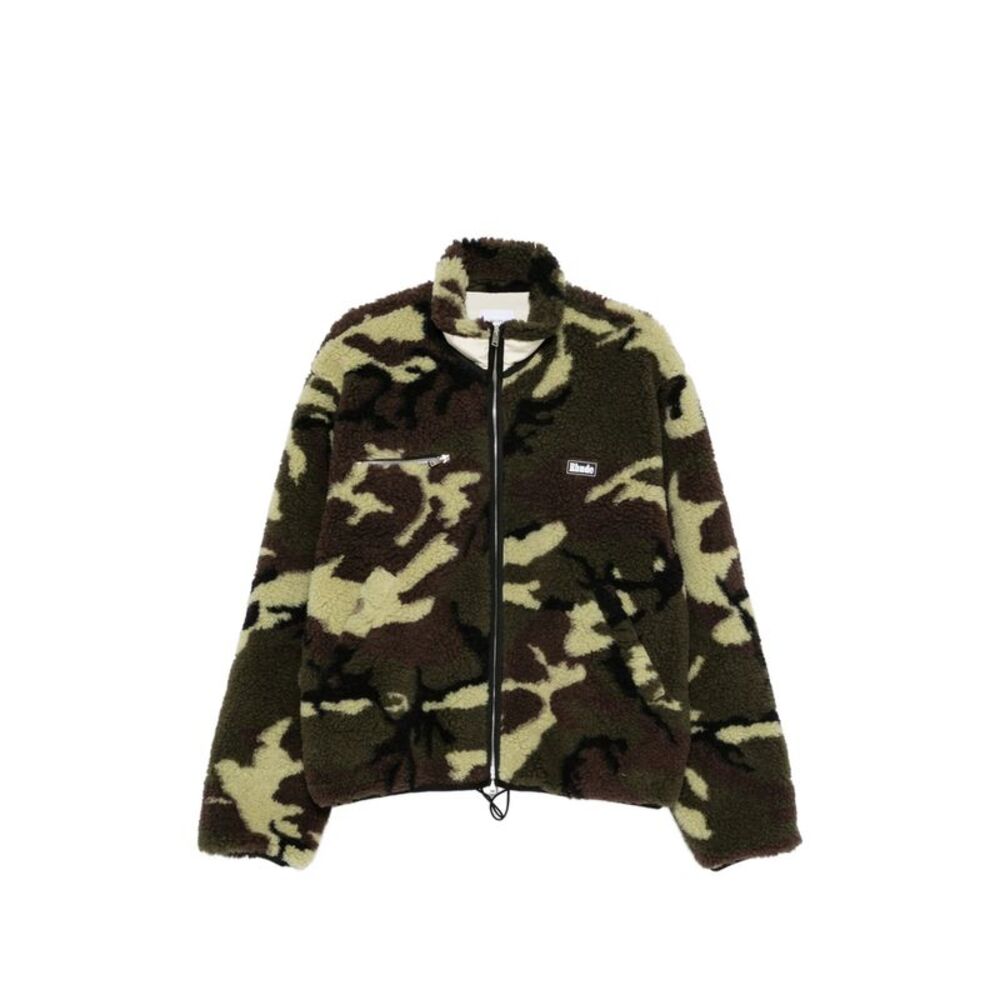 Rhude Green Jackets Men